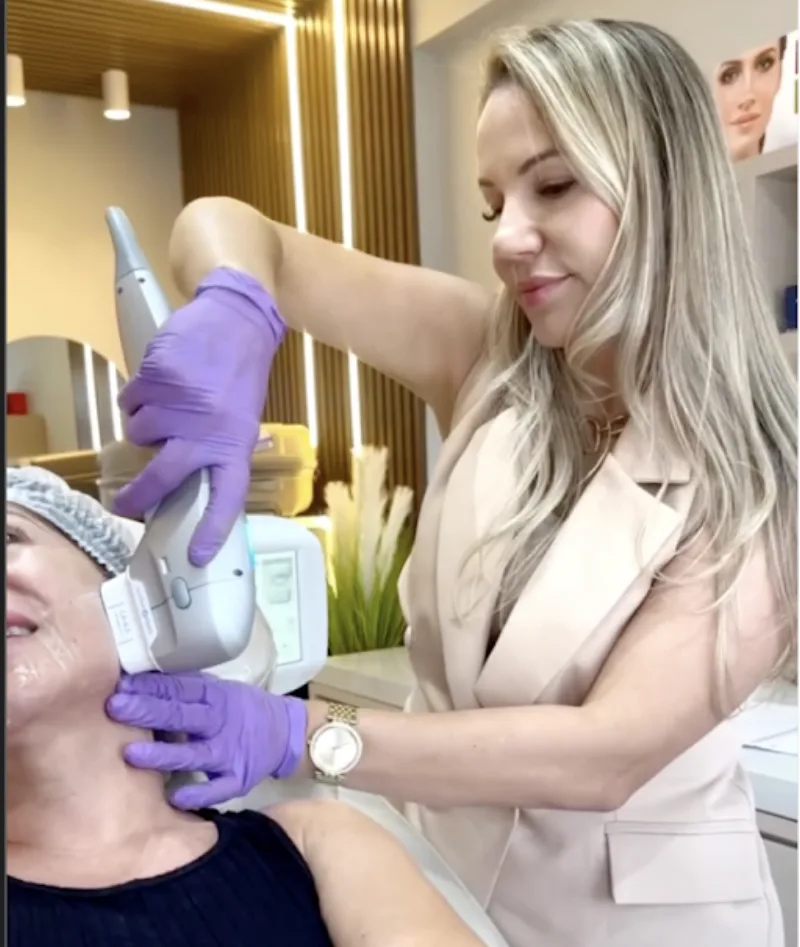 Antes e depois — Ultraformer